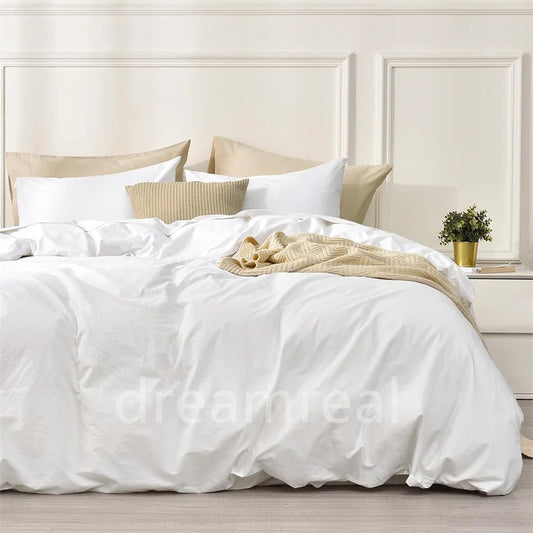 Washed Cotton Linen Bedding Set
