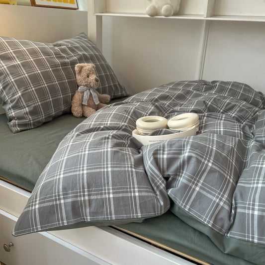 Nordic Washed Cotton Bedding Set