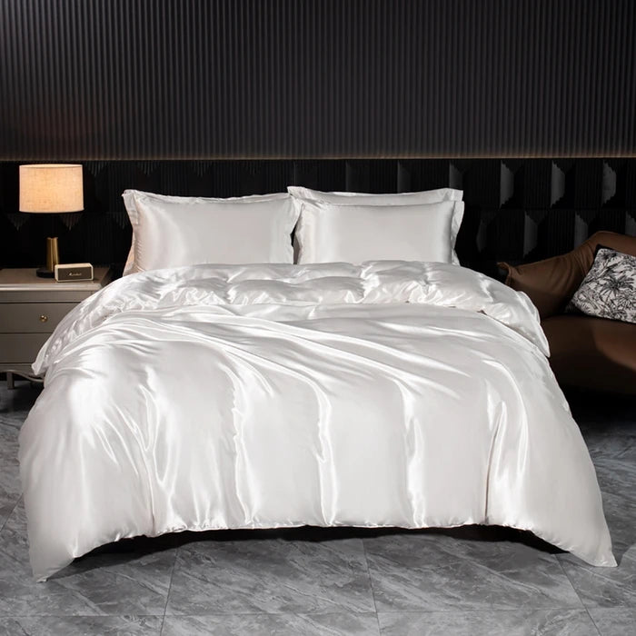 Classic Silk Satin Bedding Set