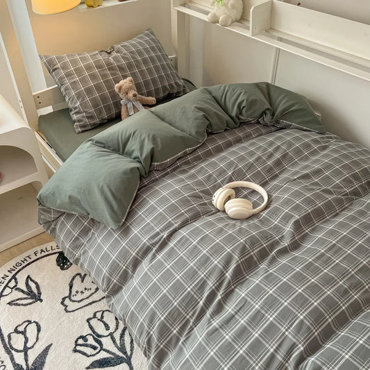 Nordic Washed Cotton Bedding Set