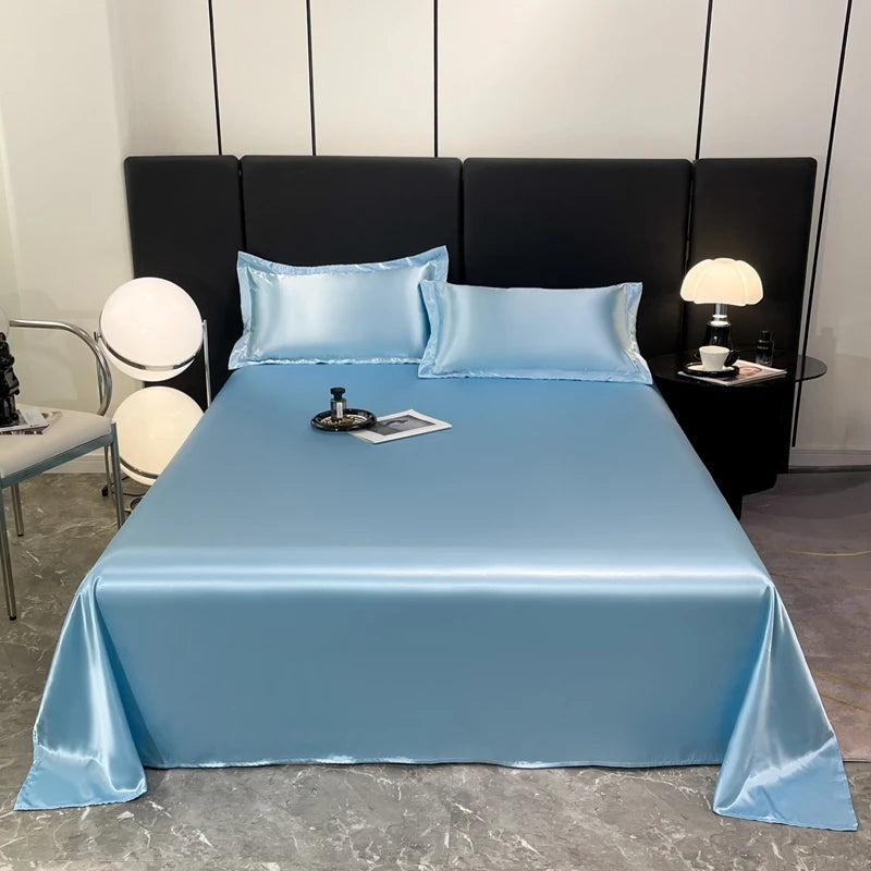 Solid Satin Flat Sheet