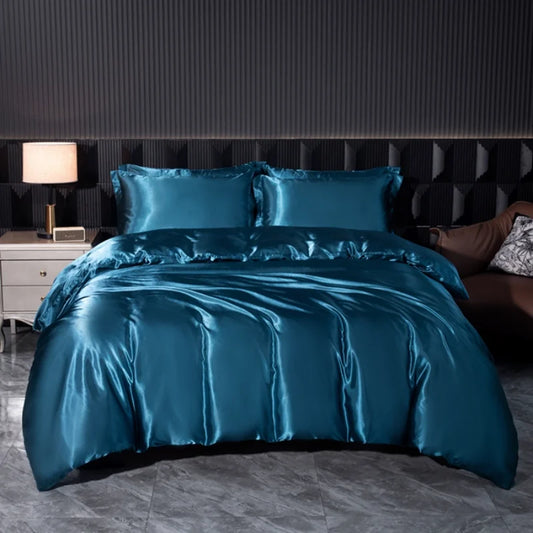 Classic Silk Satin Bedding Set