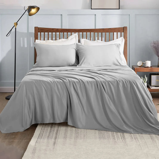 Solid Linen Sheet Set