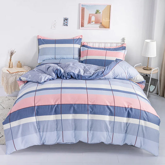 Printed Cotton Duvet Cover Set