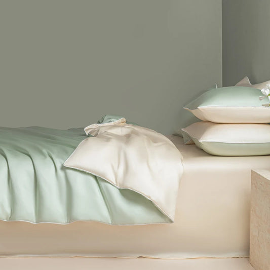Washed Ice Silk Sheet Set