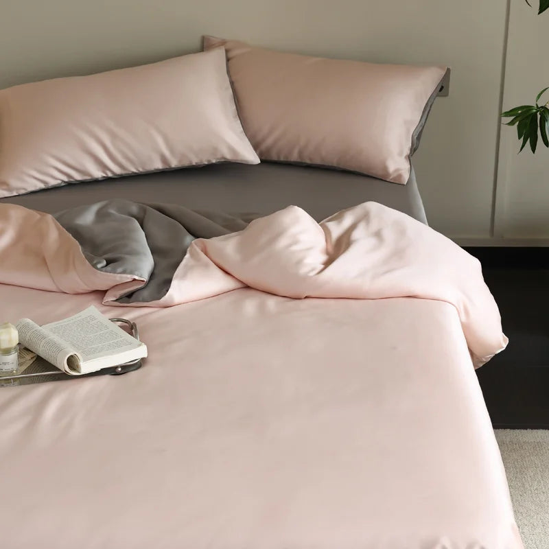 Natural Silk Duvet Cover Set