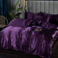 Solid Silk Bedsheet Set