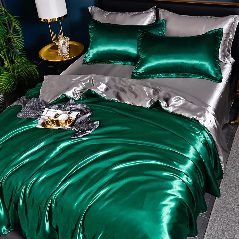 Mulberry Silk Blend Bedding Set