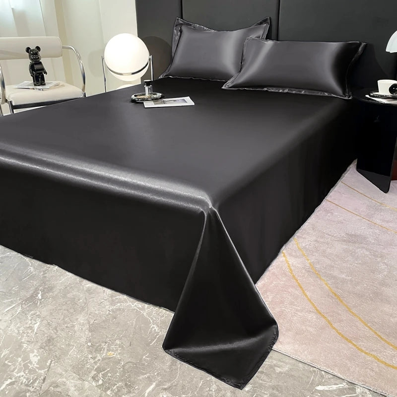 Solid Satin Flat Sheet