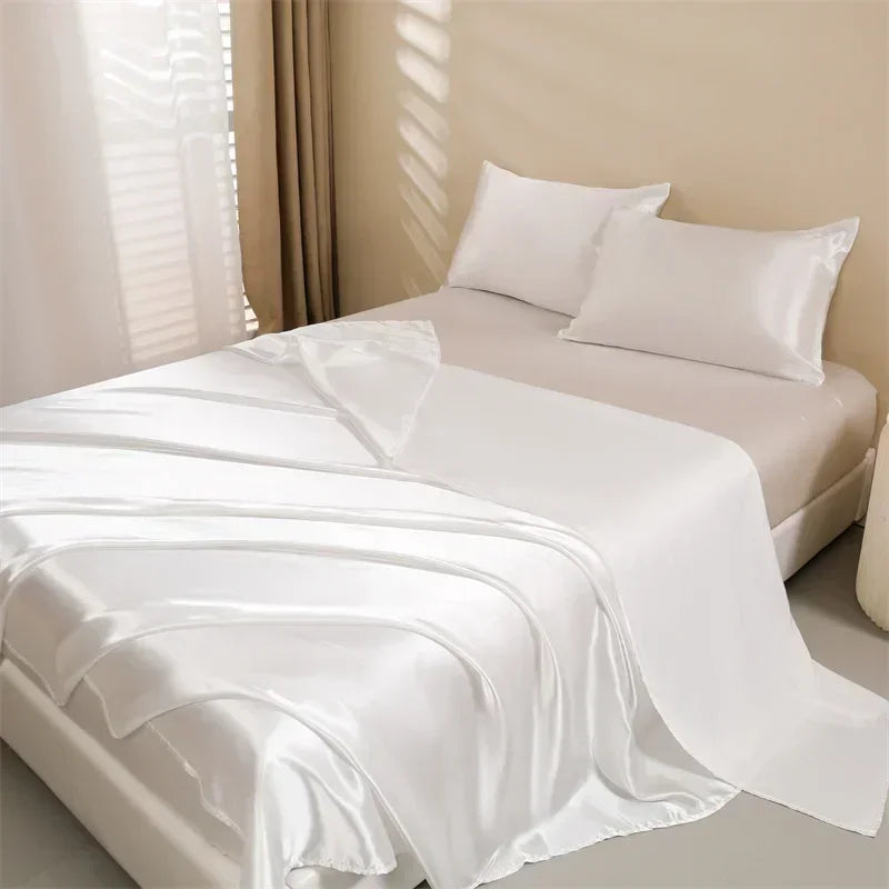 Satin Deep Pocket Sheet Set