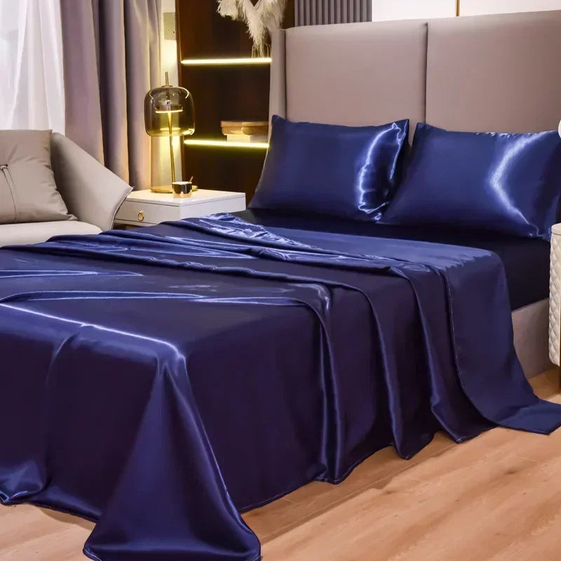 Satin Deep Pocket Sheet Set