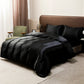 Black Ice Silk Duvet Set