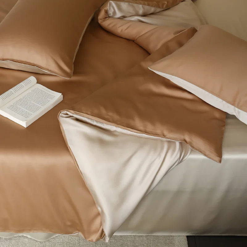 Natural Silk Duvet Cover Set