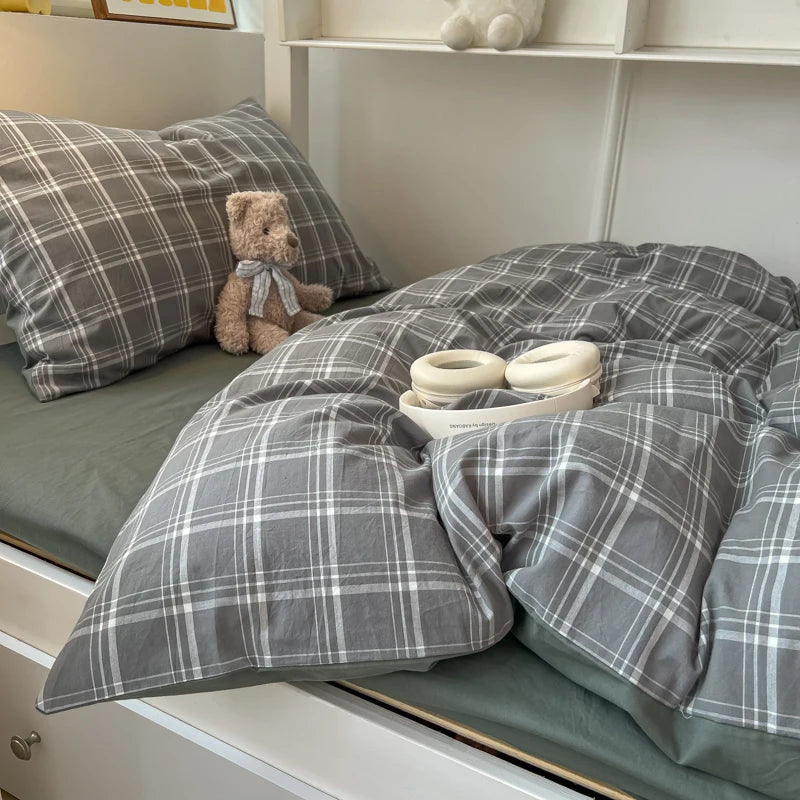 Nordic Washed Cotton Bedding Set