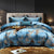 Gold Leaf Satin Jacquard Bedding Set