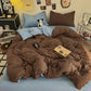 Two-Tone Washed Cotton Bedding Set