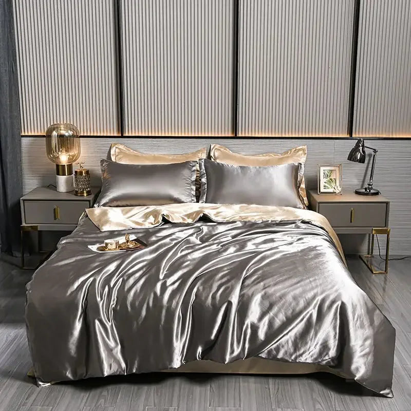 Silk Duvet Cover Kit