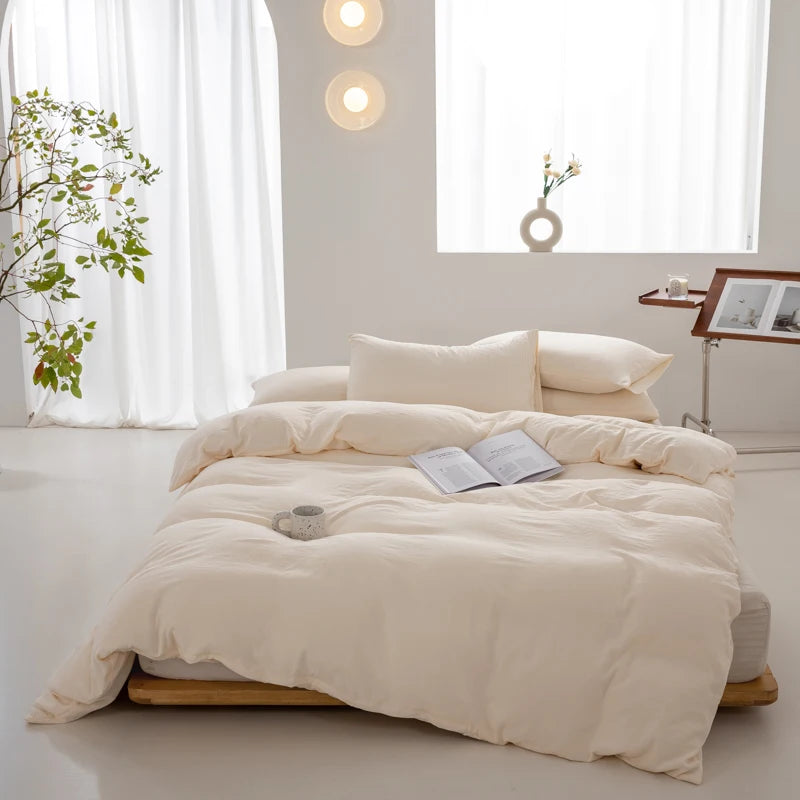Soft Cotton Duvet Cover Set