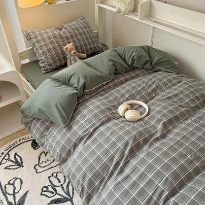 Nordic Washed Cotton Bedding Set