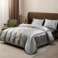 Black Ice Silk Duvet Set