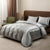 Black Ice Silk Duvet Set