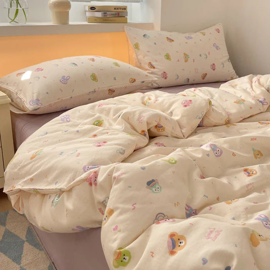 Cute Animal Cotton Bedding Set