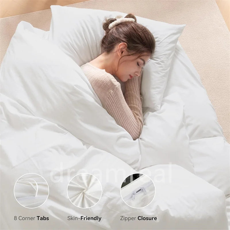 Washed Cotton Linen Bedding Set