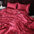 Ice Silk Duvet Cover Set