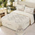 Khaki Quilted Cotton Bedspread Set