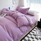 Minimal Cotton Linen Bed Set