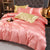 White Satin Rayon Duvet Cover