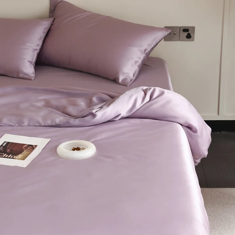 Natural Silk Duvet Cover Set