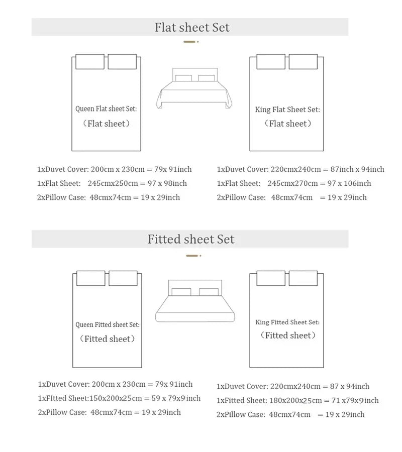 Floral Bamboo Lyocell Bedding Set