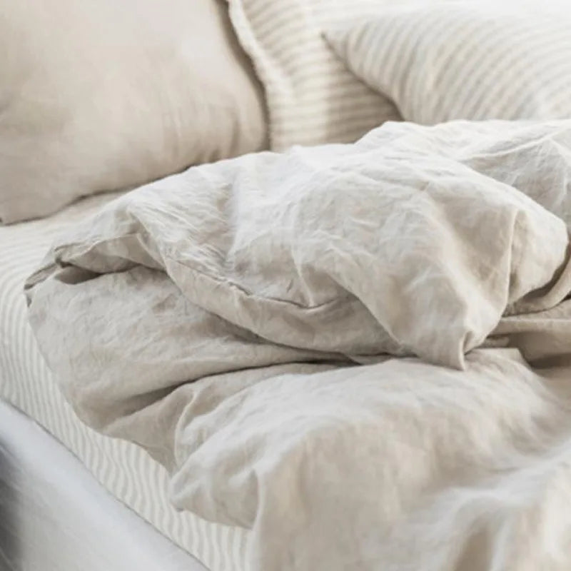 Stonewashed Linen Duvet Cover