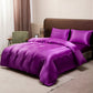 Black Ice Silk Duvet Set