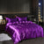High-Density Satin Bedding Set