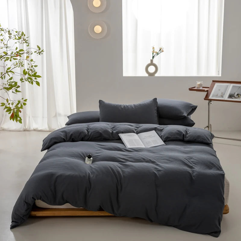 Soft Cotton Duvet Cover Set
