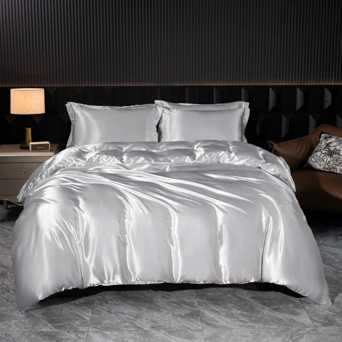 Classic Silk Satin Bedding Set
