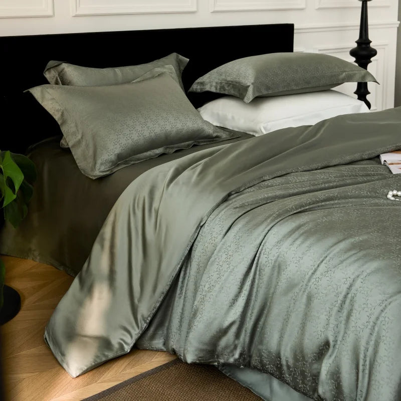 Nordic Lyocell Silk Bedding Set