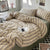 Striped Dot Linen Bedding Set