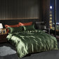High-Density Satin Bedding Set