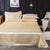 Solid Satin Bed Sheet Set