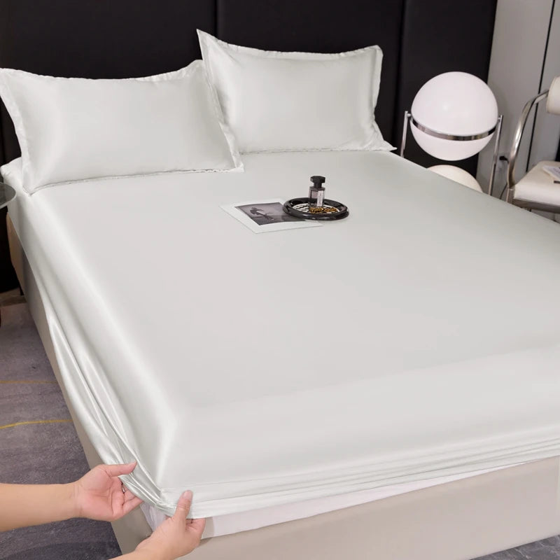 Satin Rayon Fitted Sheet