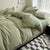 Minimal Cotton Linen Bed Set