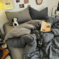 Two-Tone Washed Cotton Bedding Set
