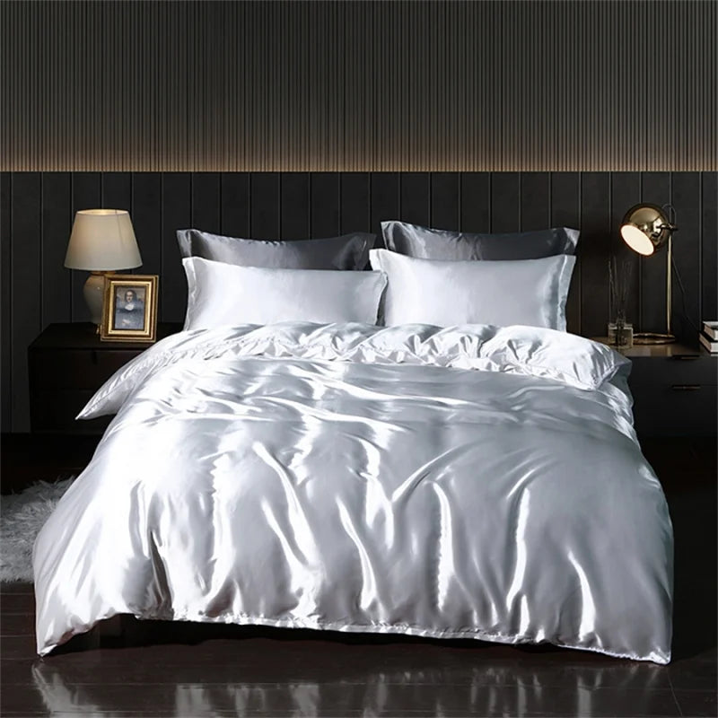 Natural Silk Blend Bedding Set