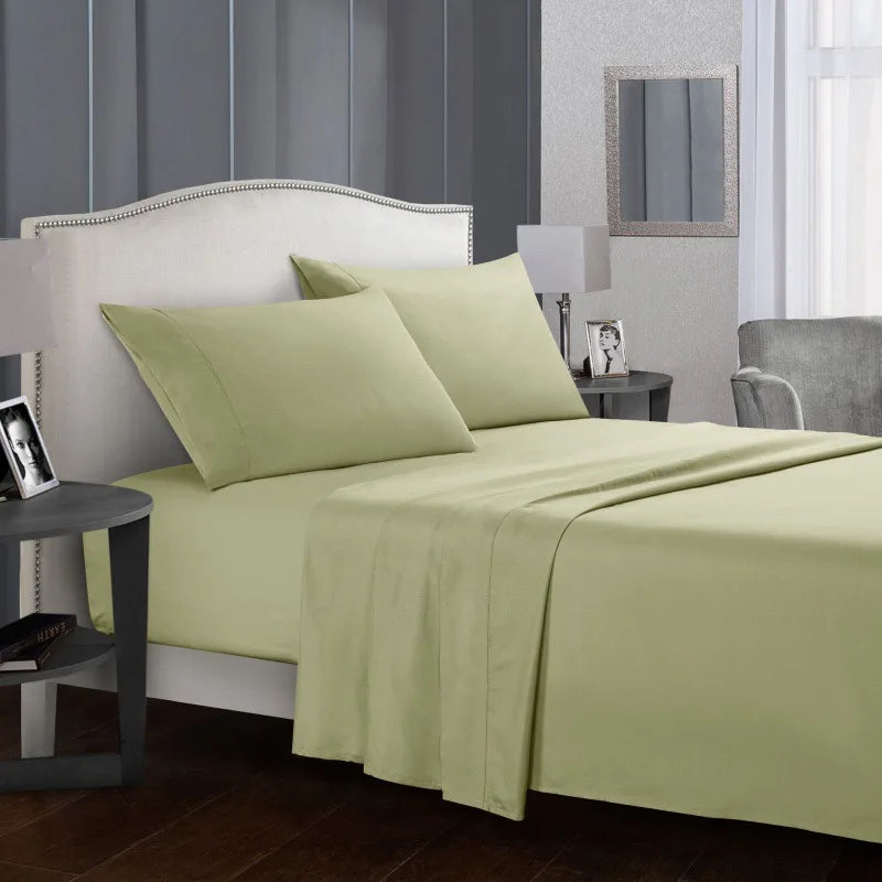 Solid Linen Sheet Set