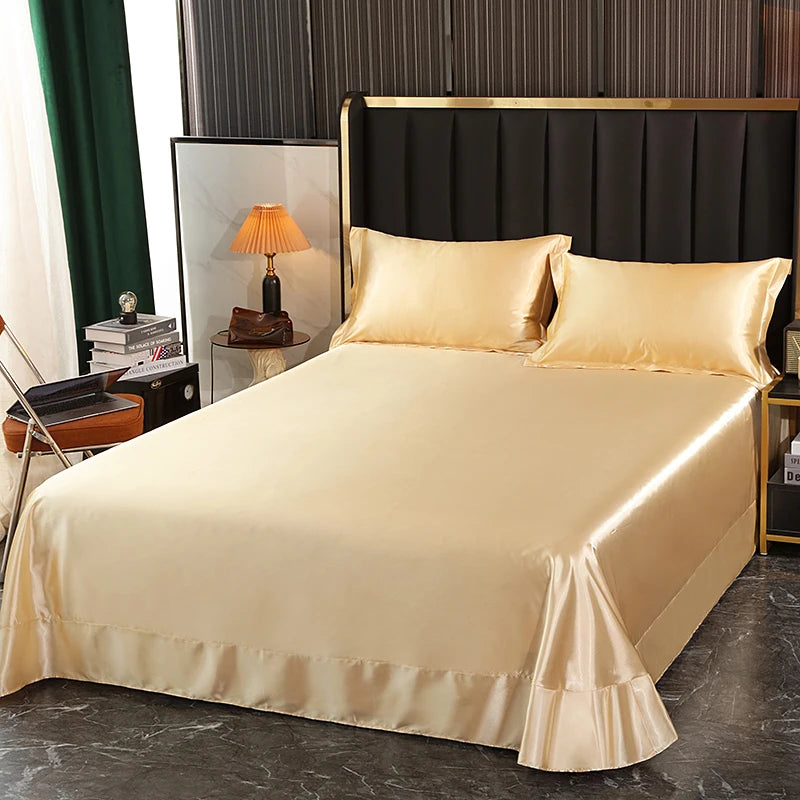 High-Density Satin Bedding Set