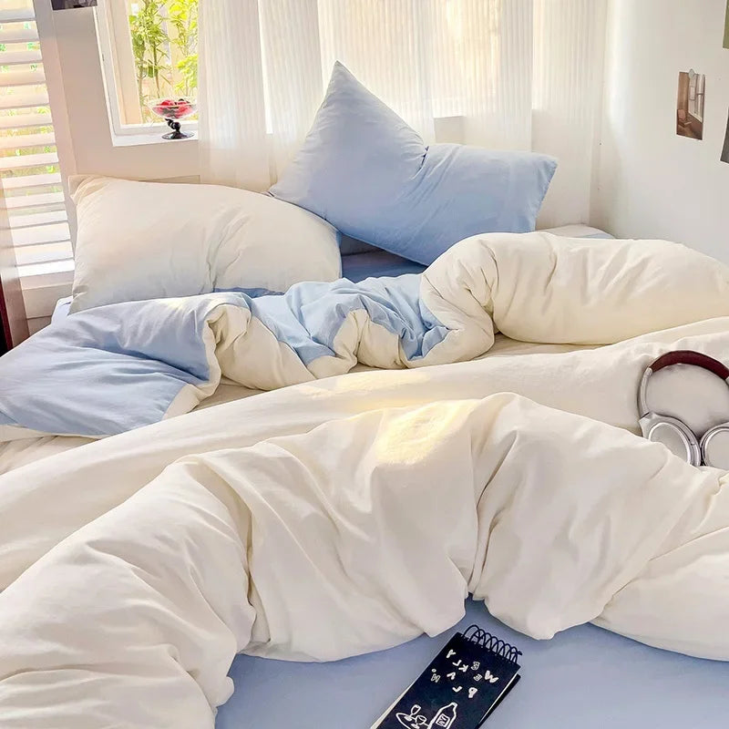 Cotton Duvet Cover Bed Set