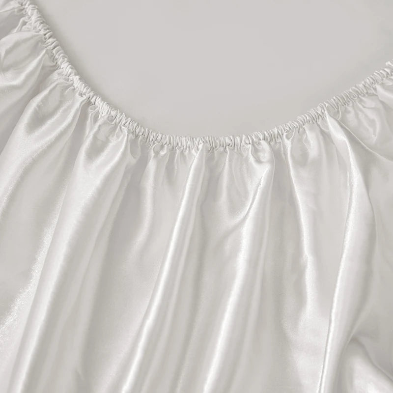 Satin Rayon Fitted Sheet